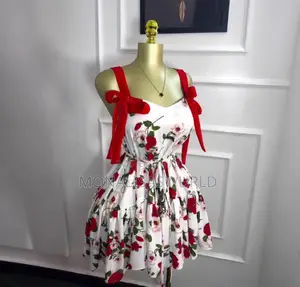 Floral Short Gown