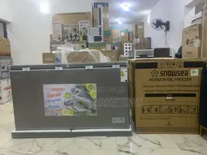 Snowsea 420l Deep Chest Freezer With Interior Light Basket