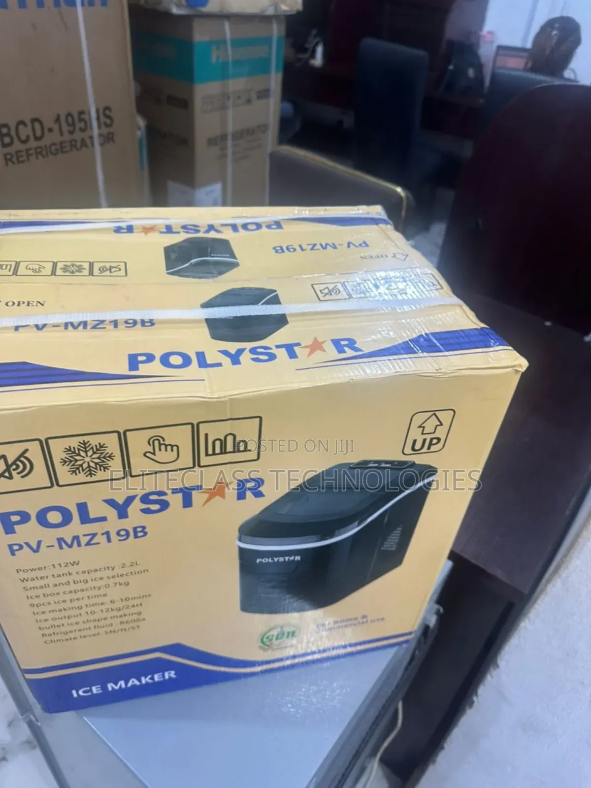 Efficient Ice Cube Making Unit- Polystar Pv -Mz19b