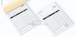 Custom Printed Receipt Book for Small Business
