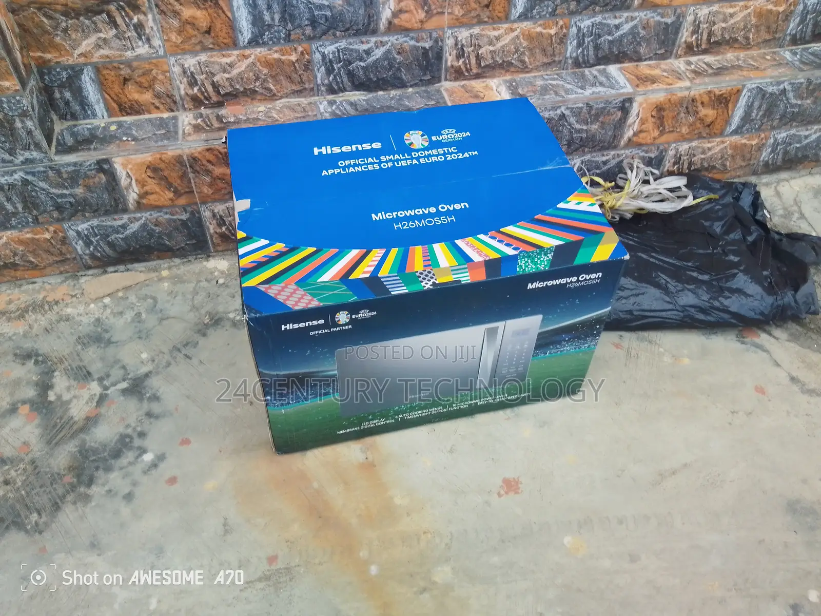 Hisense 26 L Microwave Blue Led Grey Cavity