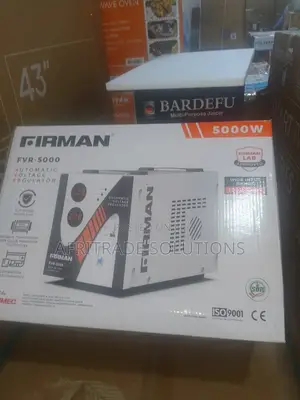 Firman 5000 W Floor Voltage Regulator With LCD Panel