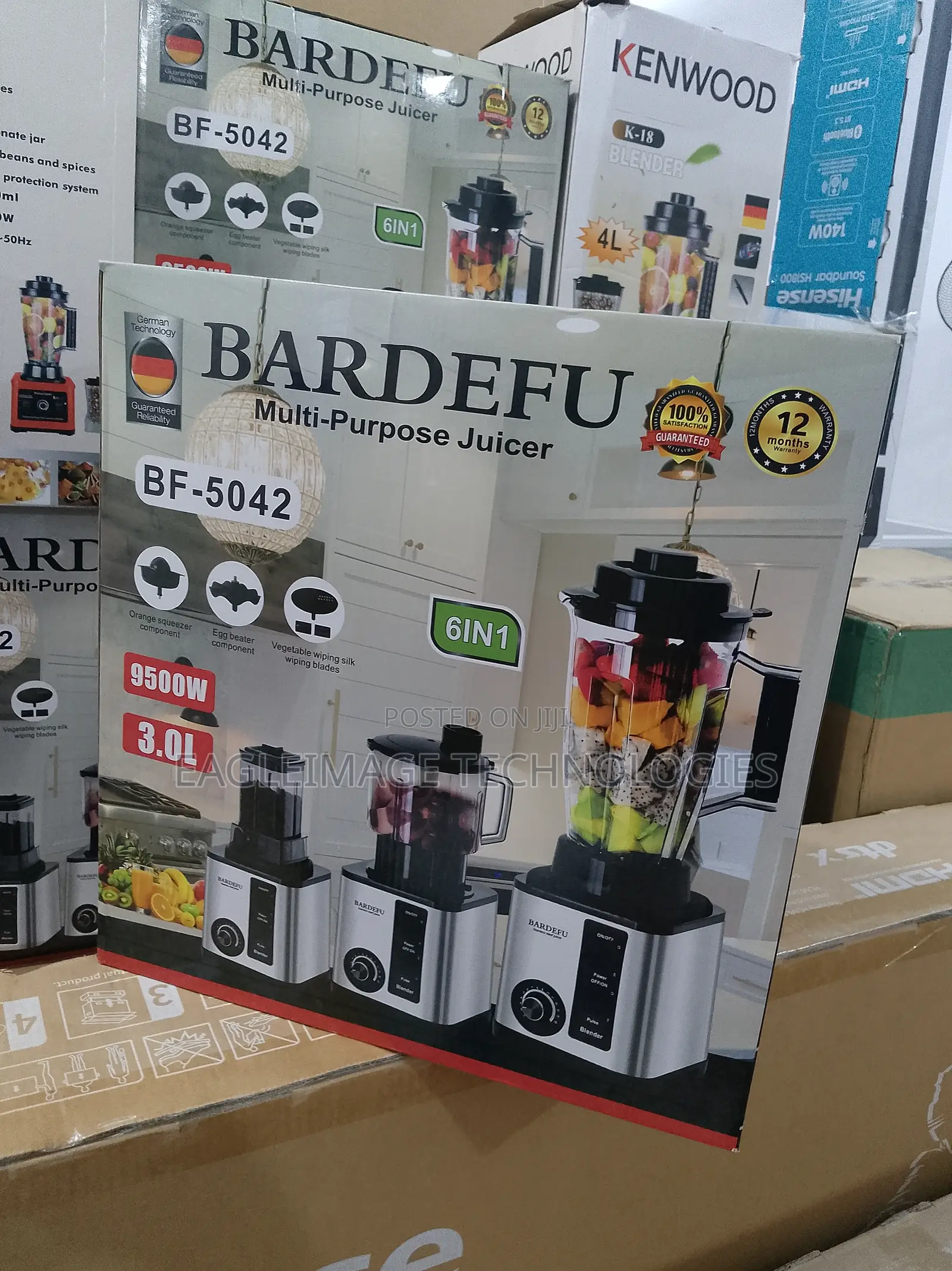 Easy Bardefu Bf‐5042 Blender Juicer Grinder