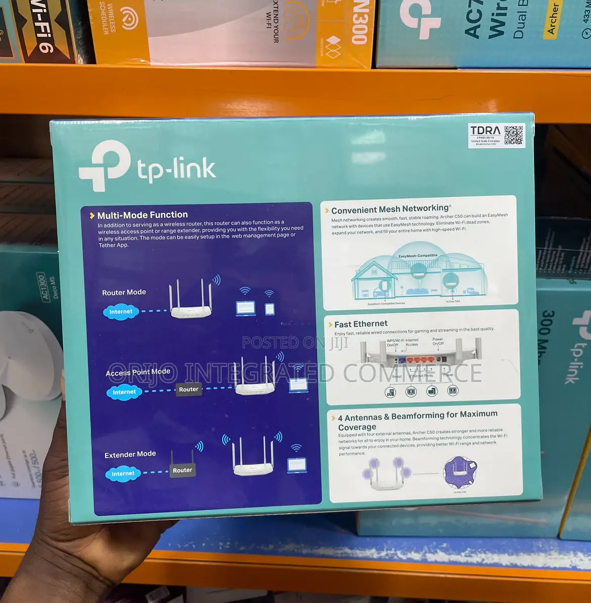 Tp Link Ac1200 Wi-Fi Rou Archer C50