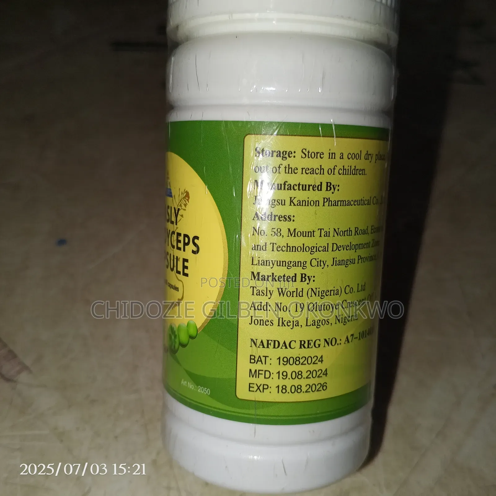 Cordyceps Capsule