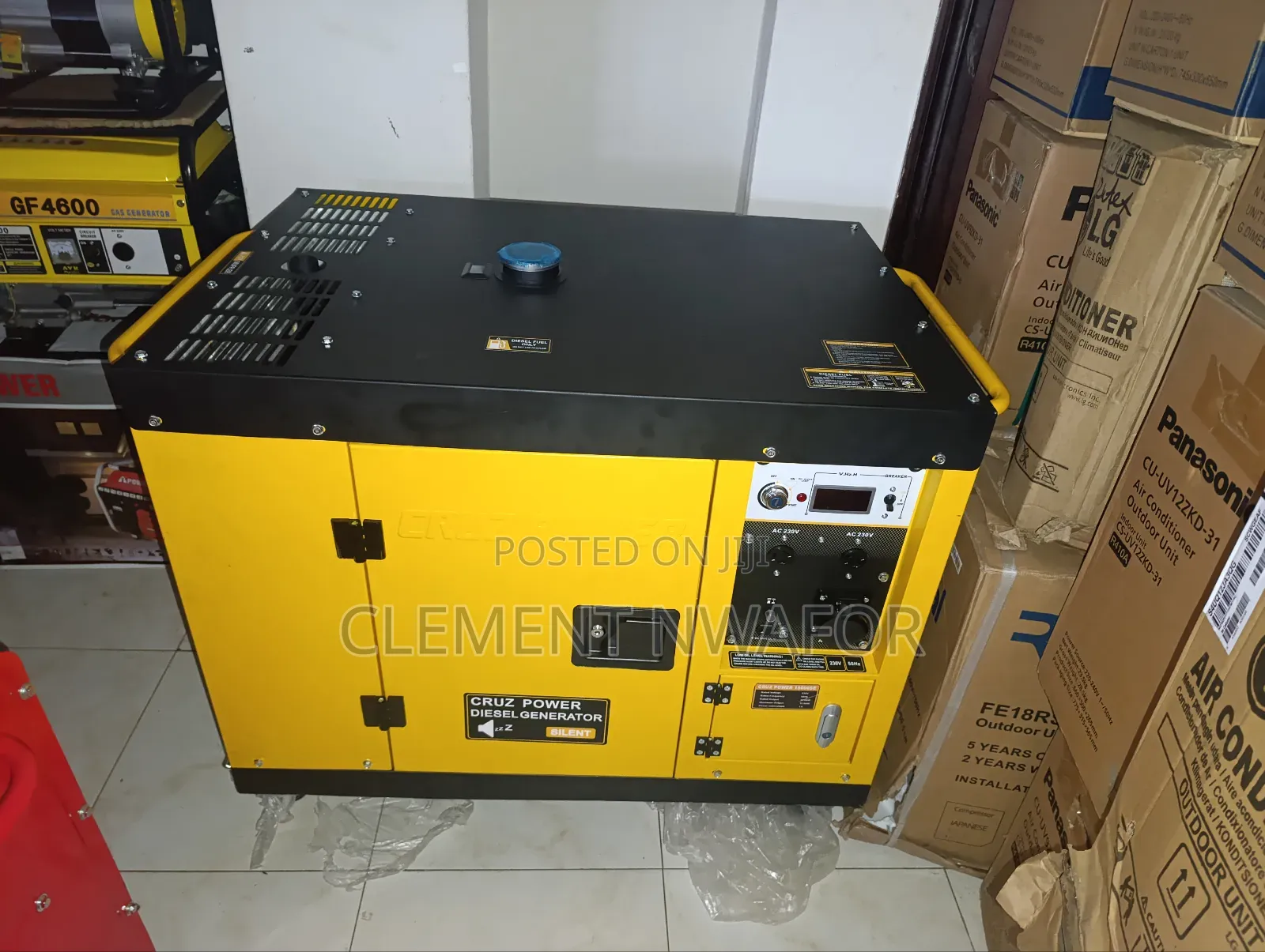 13.5kva Cruz Diesel Generator
