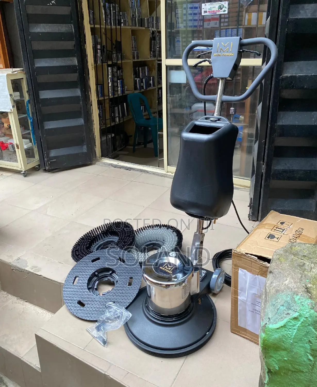 Mur-power Floor Scrubbing Machine