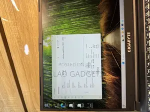 Laptop Gigabyte 16GB Intel Core I7 SSD 1T