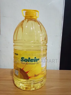 Soleir Pure Sunflower Oil 5 Litres – Light, Vitamin-e Rich Oil