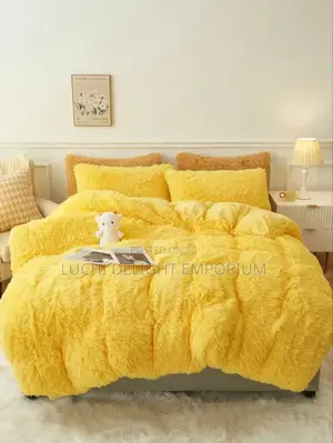 Luxury Fur Duvets, Bedsheet and Pillowcase
