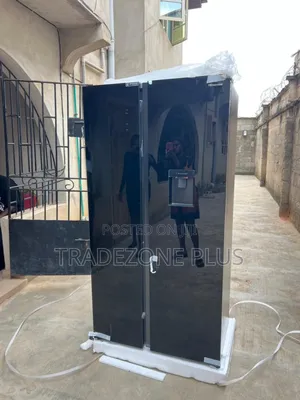 The Home Suitable 529l Black Door Side by Side Refrigerator