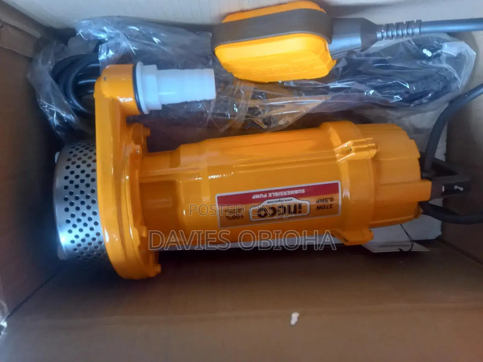 0.5hp Ingco Sewage Pump