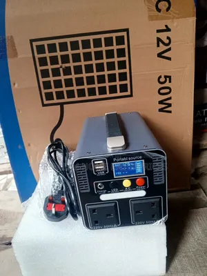 Wolftek Portable Solar Generator 500 Watts Lithium