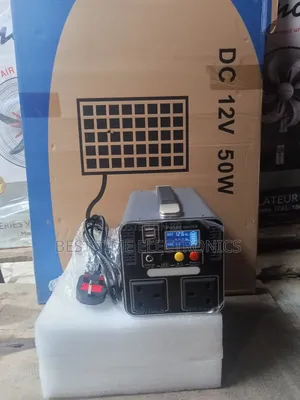 Wolftek 500watts Lithium Solar Generator With Solar Panel