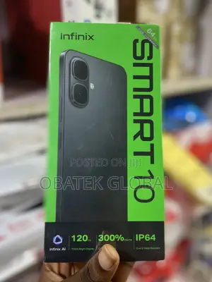 New Infinix Smart 10 128 GB Silver