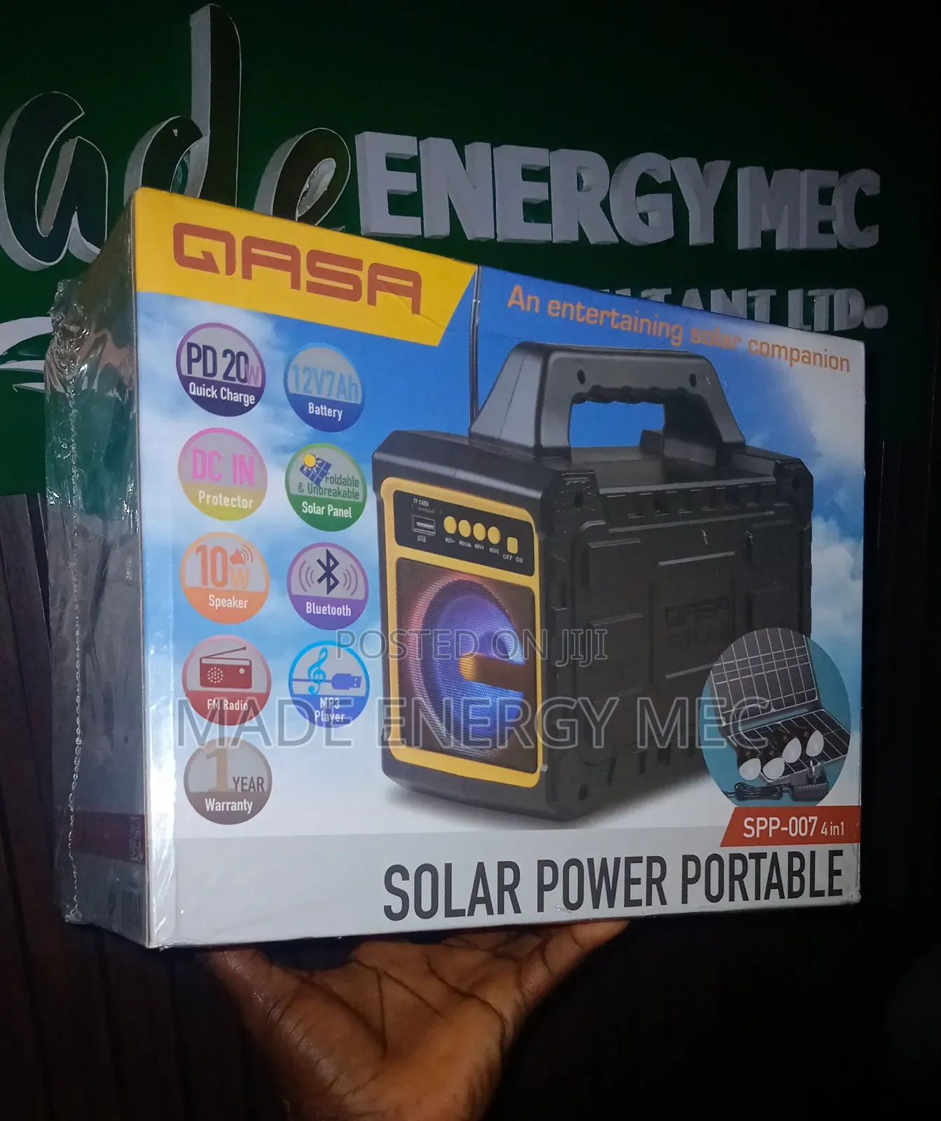 Gasa Solar Kitt and Mp3 Player