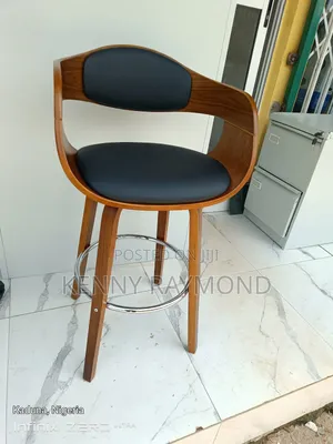 Photo - Wooden High Stool for Kitchen and Bar