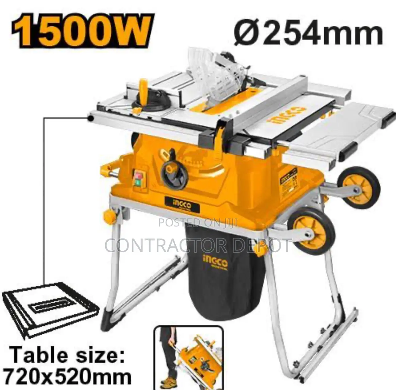 Ingco Electric Table Saw 15008