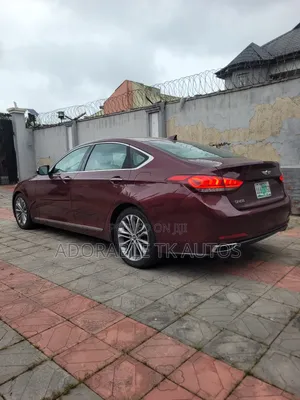 Hyundai Genesis 3.8 4dr Sedan AWD (3.8L 6cyl 8A) 2015 Red