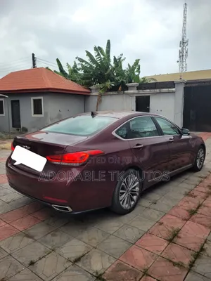 Hyundai Genesis 3.8 4dr Sedan AWD (3.8L 6cyl 8A) 2015 Red