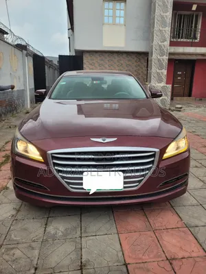 Hyundai Genesis 3.8 4dr Sedan AWD (3.8L 6cyl 8A) 2015 Red