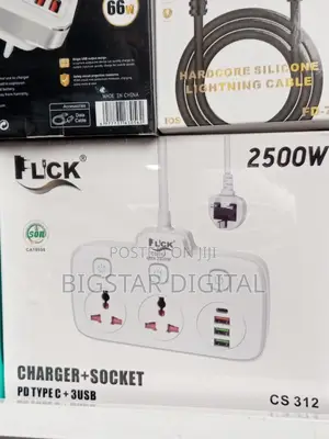 Flick Extension Box 2500w