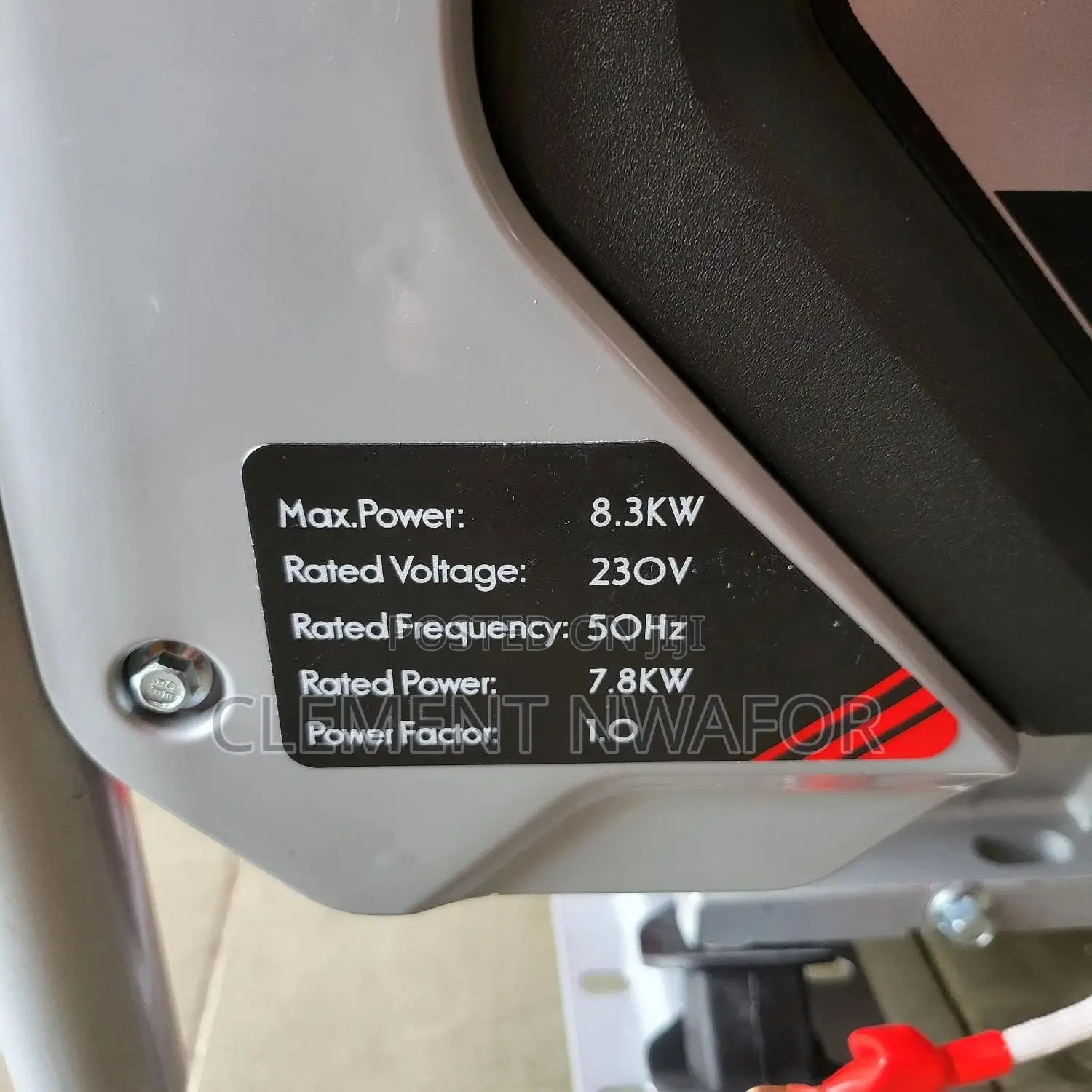 8.3kva Maxmech Generator