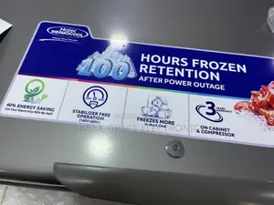 200 Litres Haier Thermocool Silver Chest Freezer