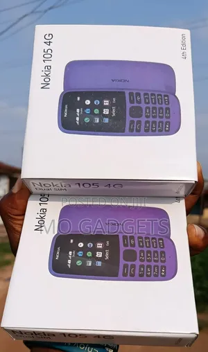 New Nokia 105 Black