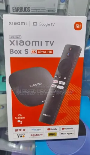 Xiaomi Android Tv Box S 3rd Gen Ultra-Hd Streaming Device
