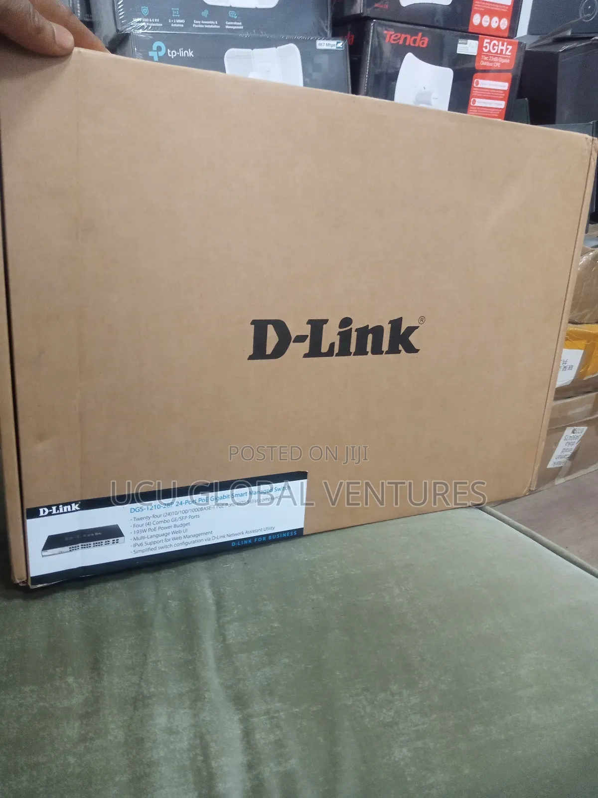 D-Link 24-Port Poe Gigabite Smart Managed Switch