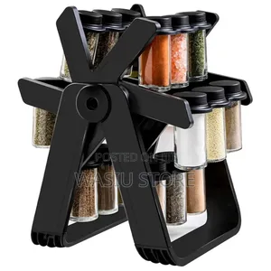 Rotating Spice Rack Organizer