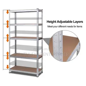 Boltless Galvanized Metal Shelf Rack