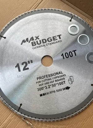 Mbudget German Standard 12" 100t Professional for Cuttin