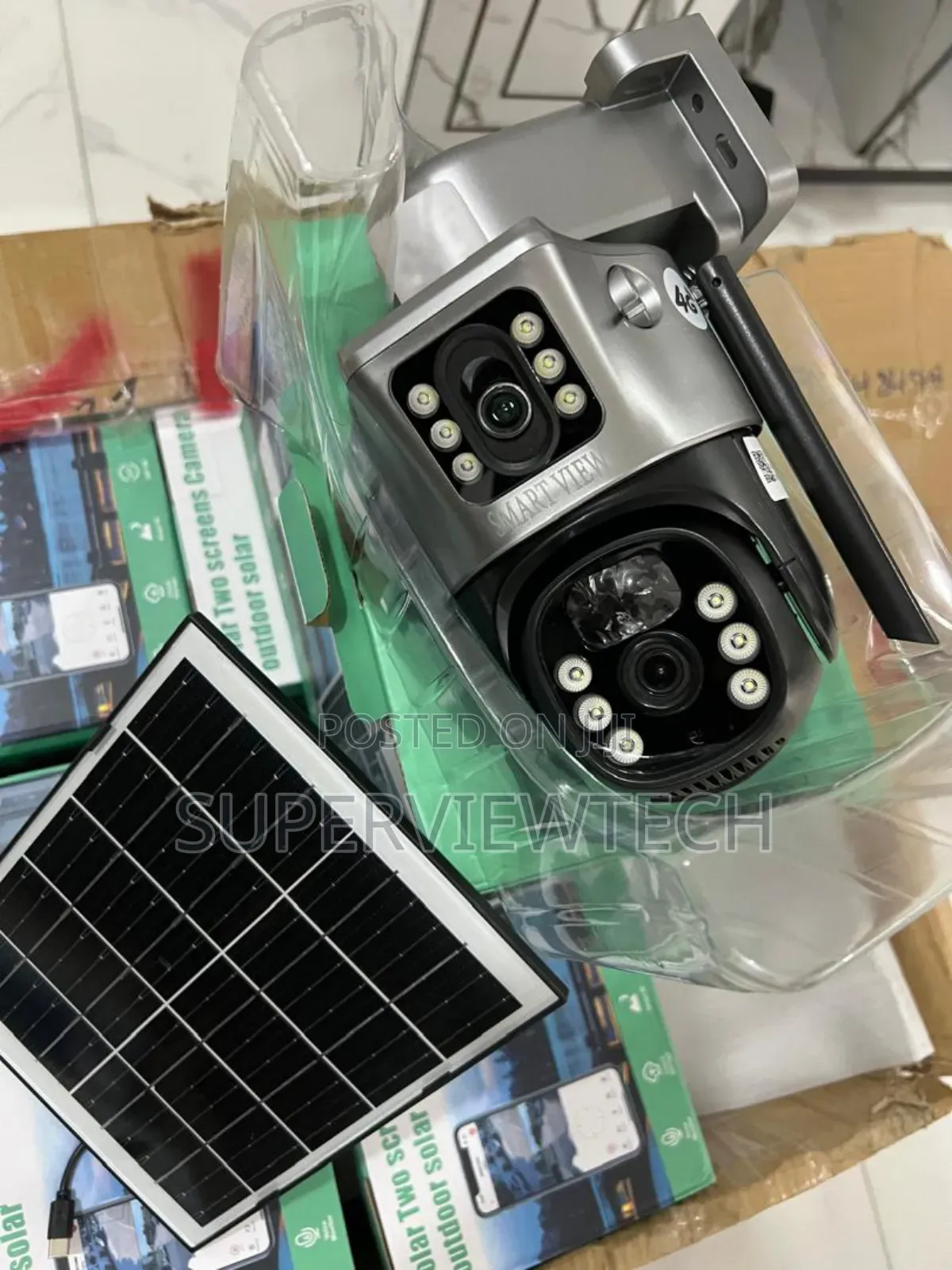Solar Powered CCTV 4g Camera