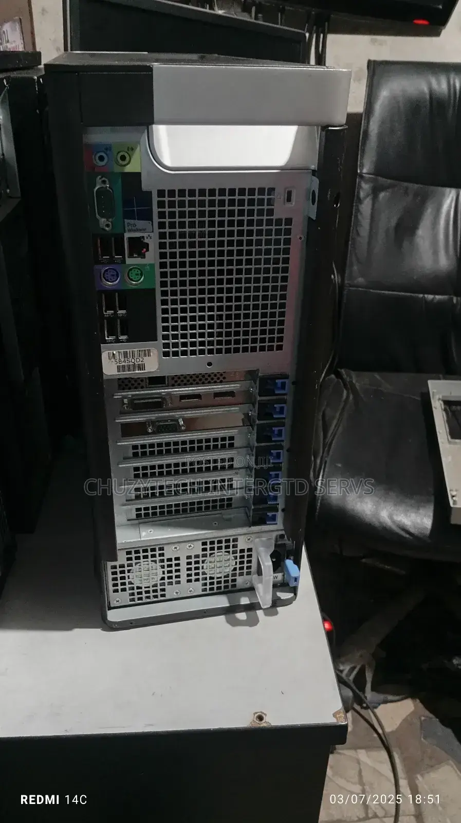 Desktop Computer Dell 32GB Intel Xeon HDD+SSD 1T