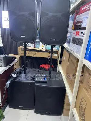 Samson Active Sub Woofer Rsx18a Powered Speaker Auro X15d