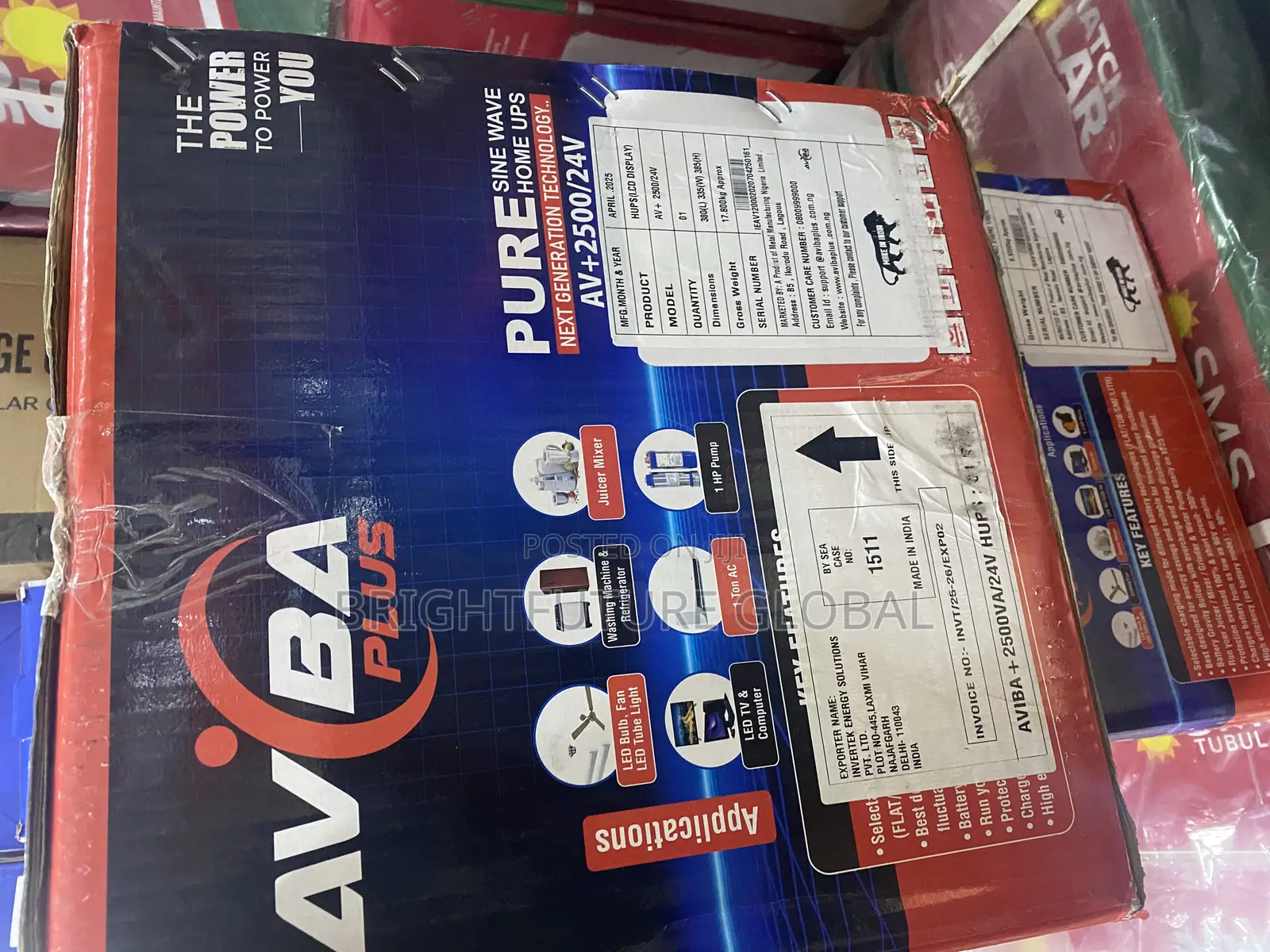 Aviba Plus Pure Sine Wave Inverter