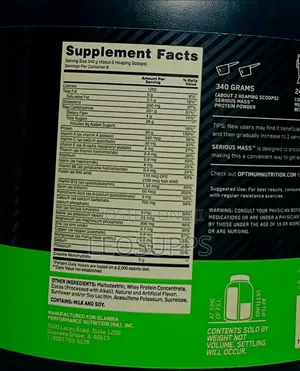 Optimum Nutrition Serious Mass 6lb (Mass Gainer)