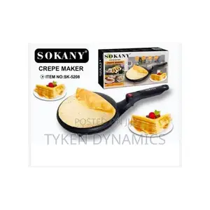 Sokany Electric Non Stick Pancake Crepe Maker -650w