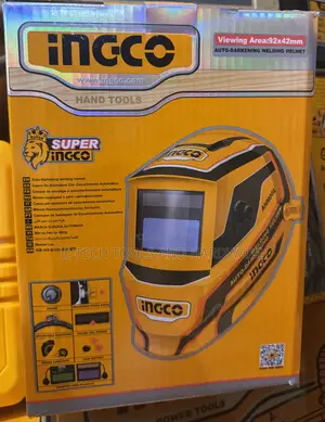 Photo - Ingco Ahm008 Auto-darkening Welding Helmet.