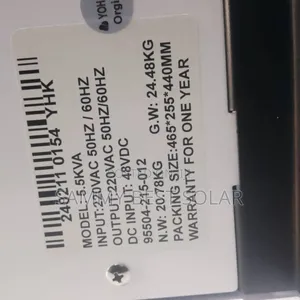 Yohako 5.5kva/48v Inverter