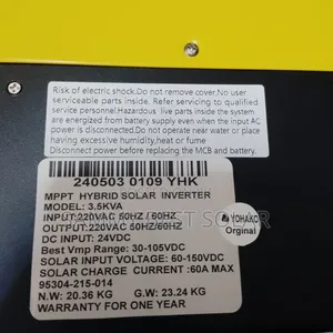 3.5kva/24v Yohako Hybrid Solar Inverter Is Available Now