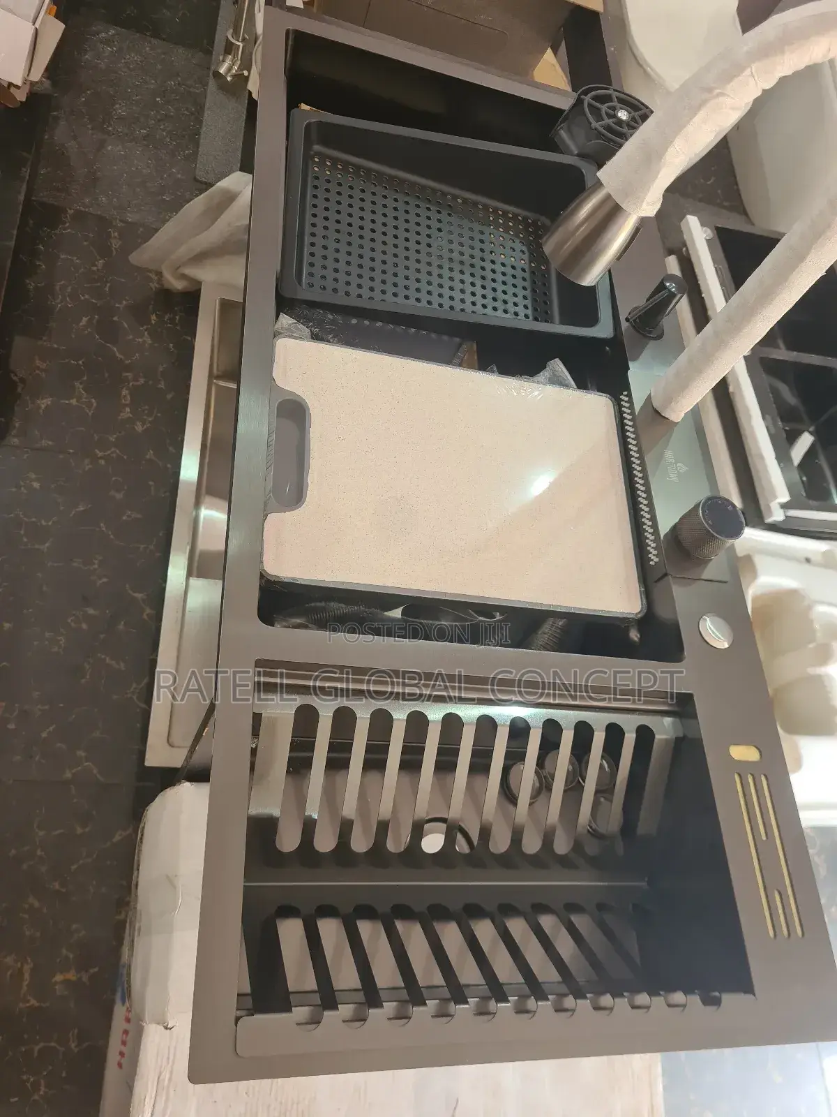 Muti-Function Kitchen Sink With Dish Drainer