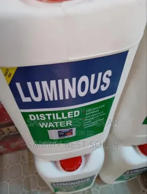 Luminous Tubular Battery Distilled Water 25liters