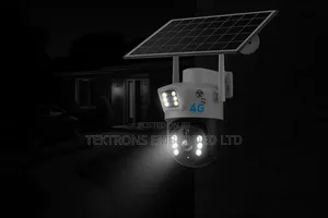4g Solar Powered Dual Lens Security Outdoor Camera