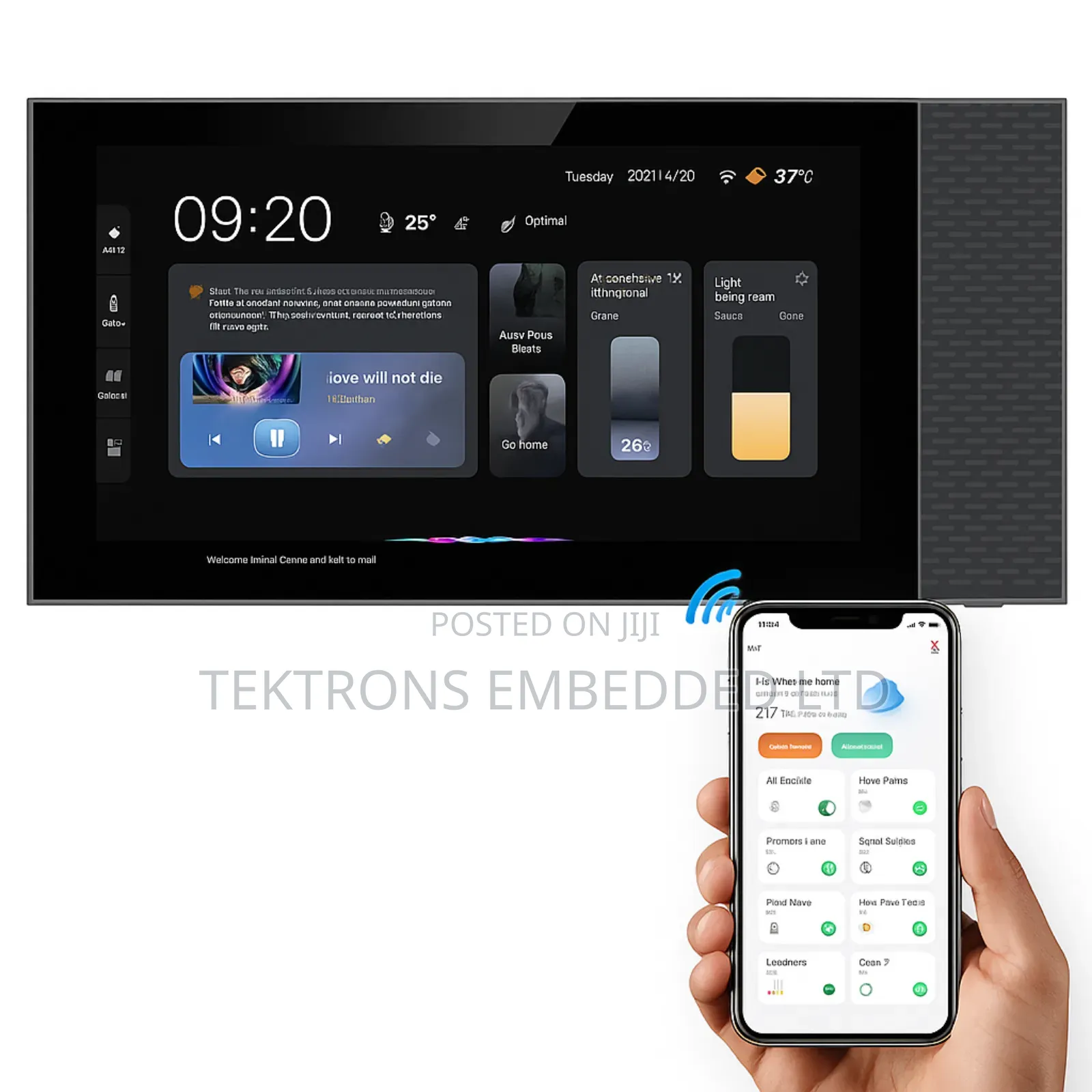 6" Smart Home Screen