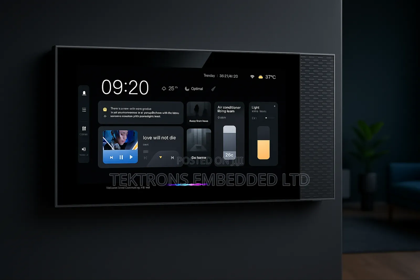 6" Smart Home Screen