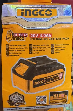 Ingco 20v 4.0ah Lithium-Ion Battery