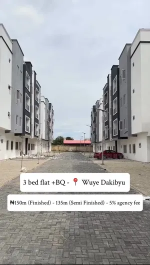 3bdrm Apartment in Wuye Dakibiyu Abuja for sale